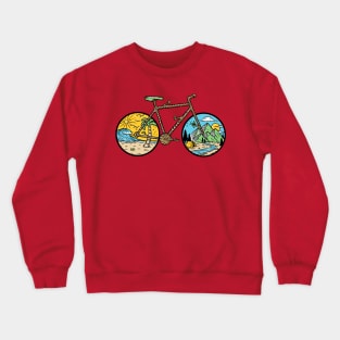 ride until the end of the world Crewneck Sweatshirt